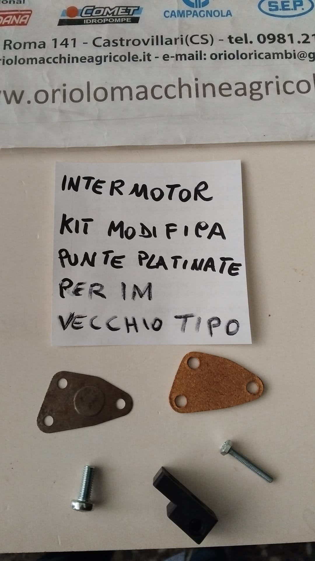 KIT MODIFICA PER MOTORE IM